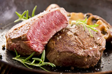 Plato del día, pieza de carne